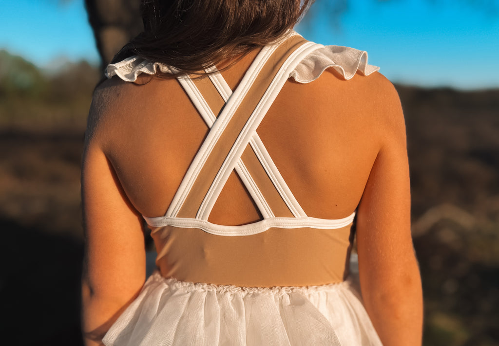 Ballerina Badpak Beige