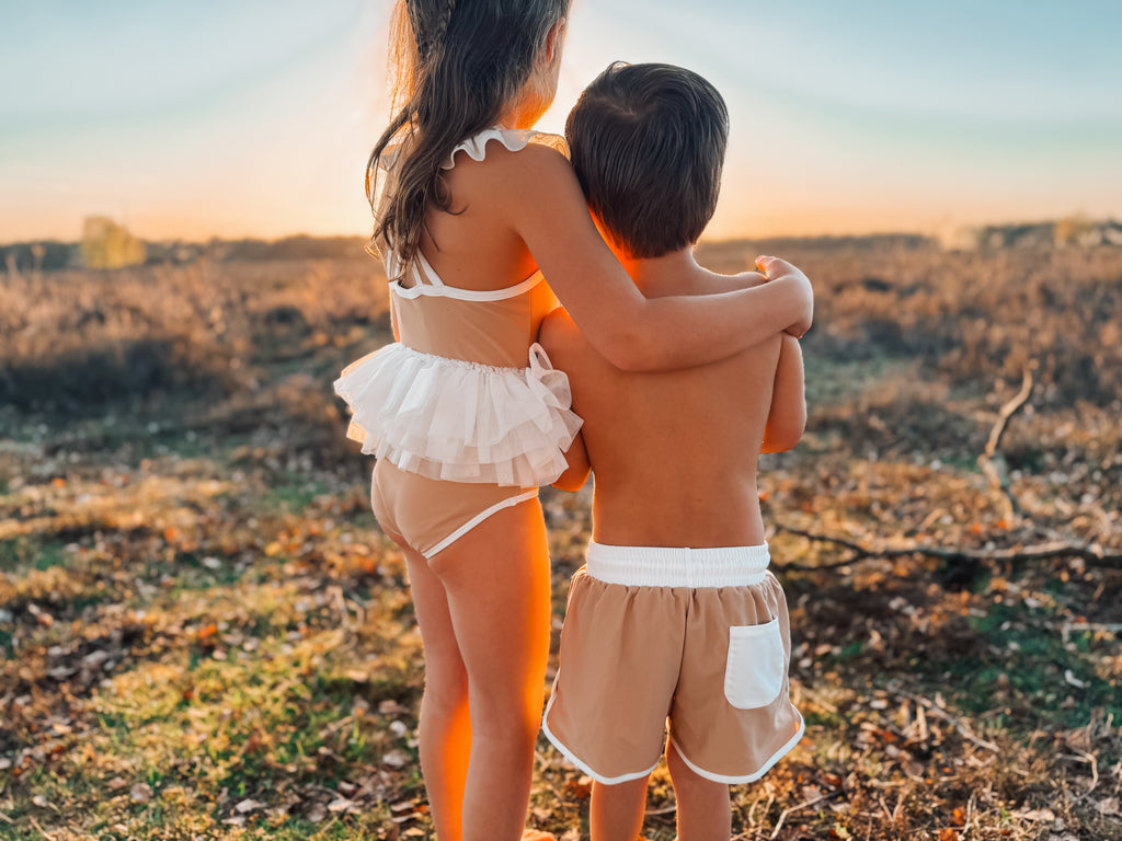 Zwemshort Beige